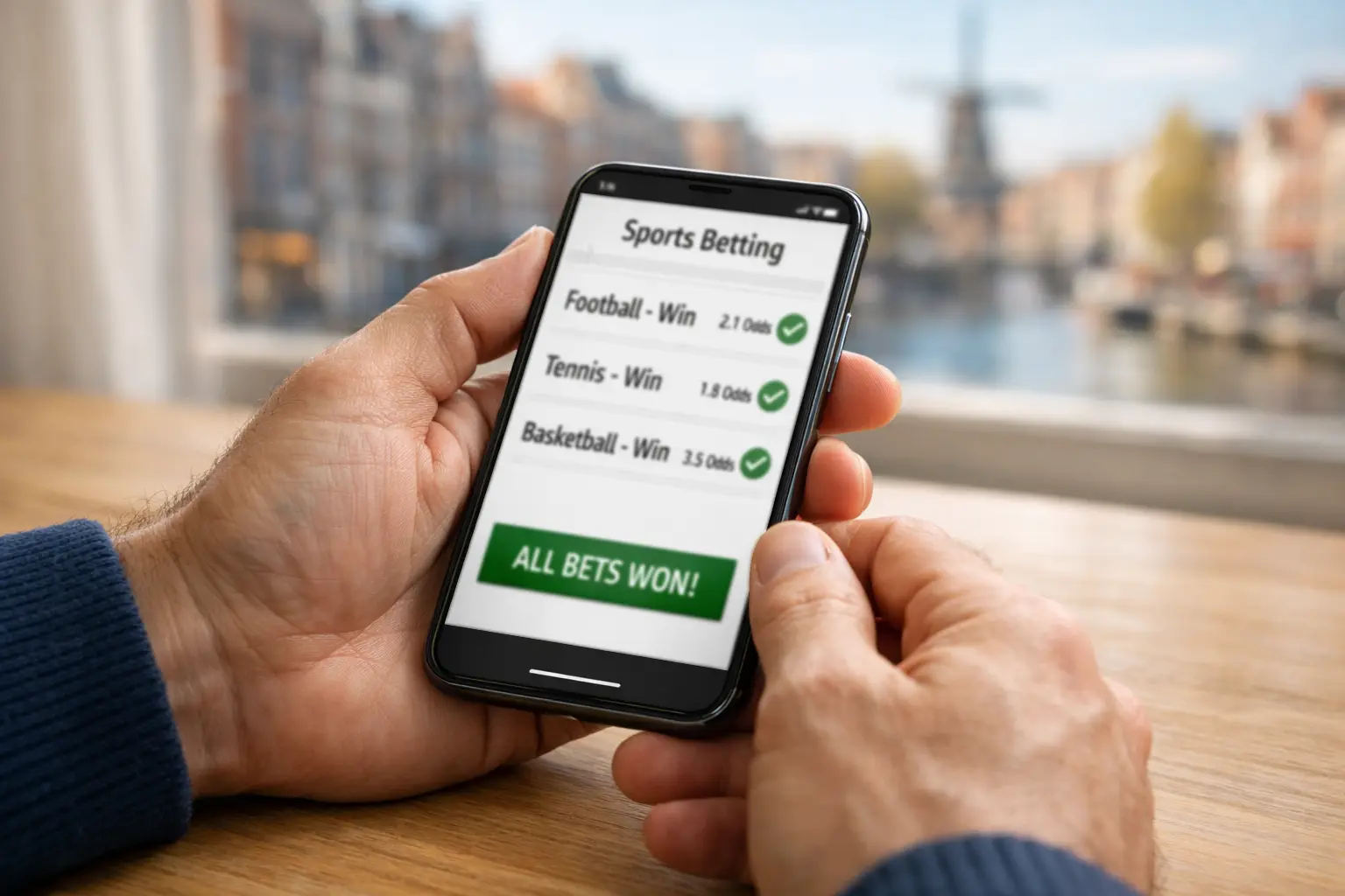 Legale sportweddenschappen in Nederland met officiële vergunning