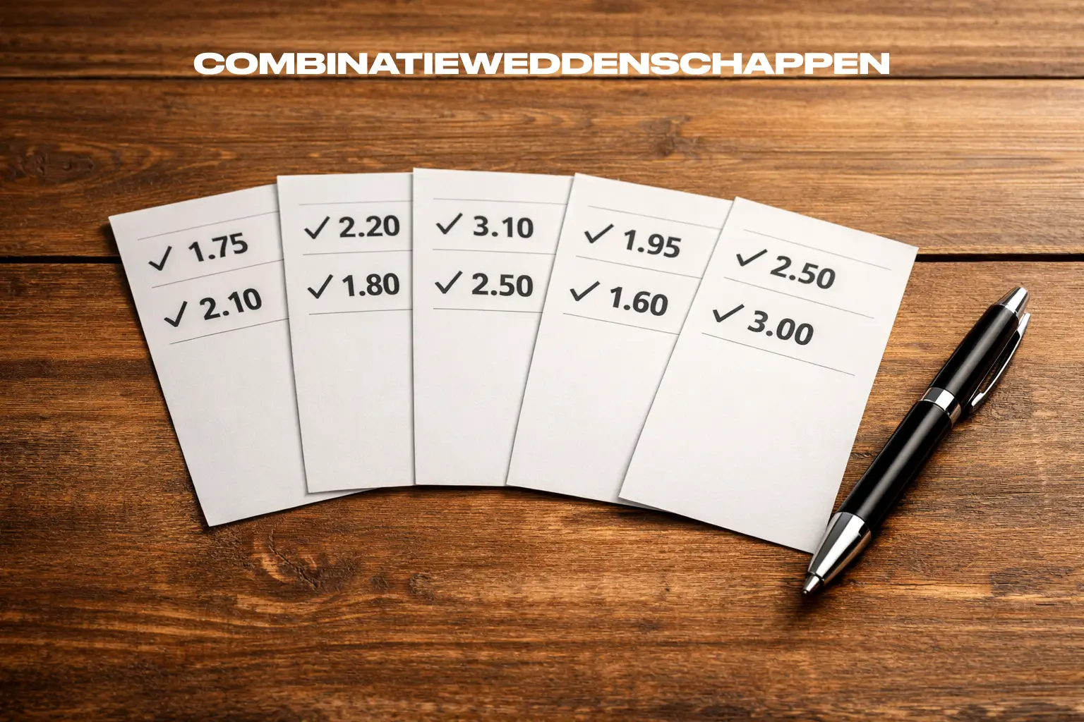 Accumulator en combinatieweddenschappen