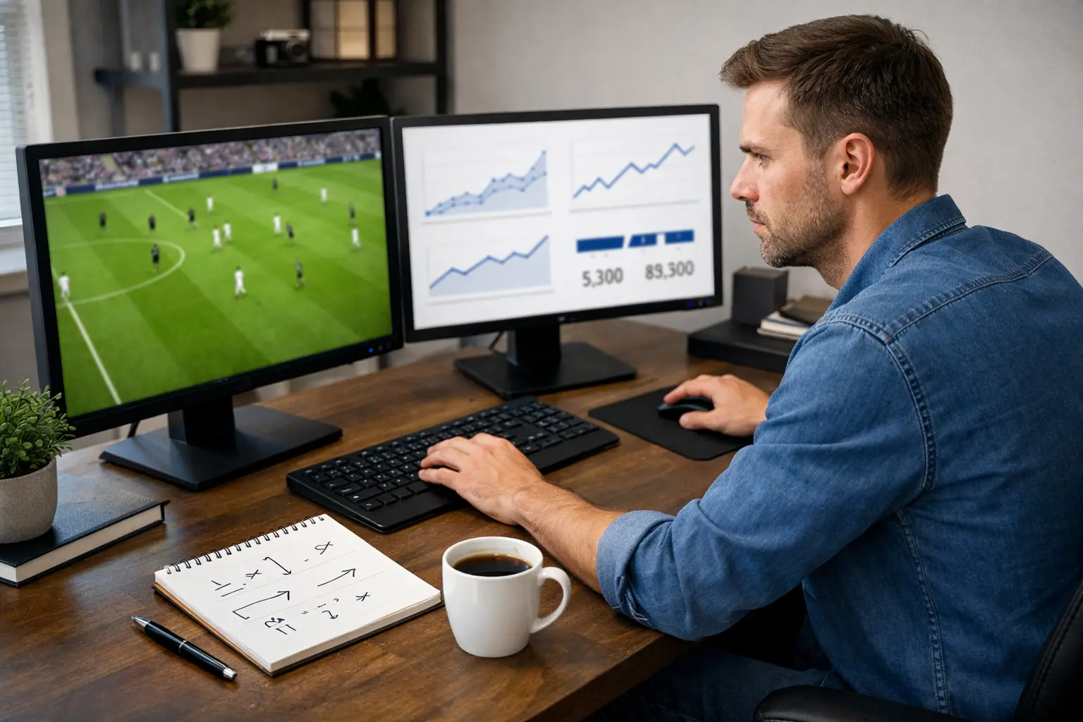 Live wedden strategieën voor voetbal