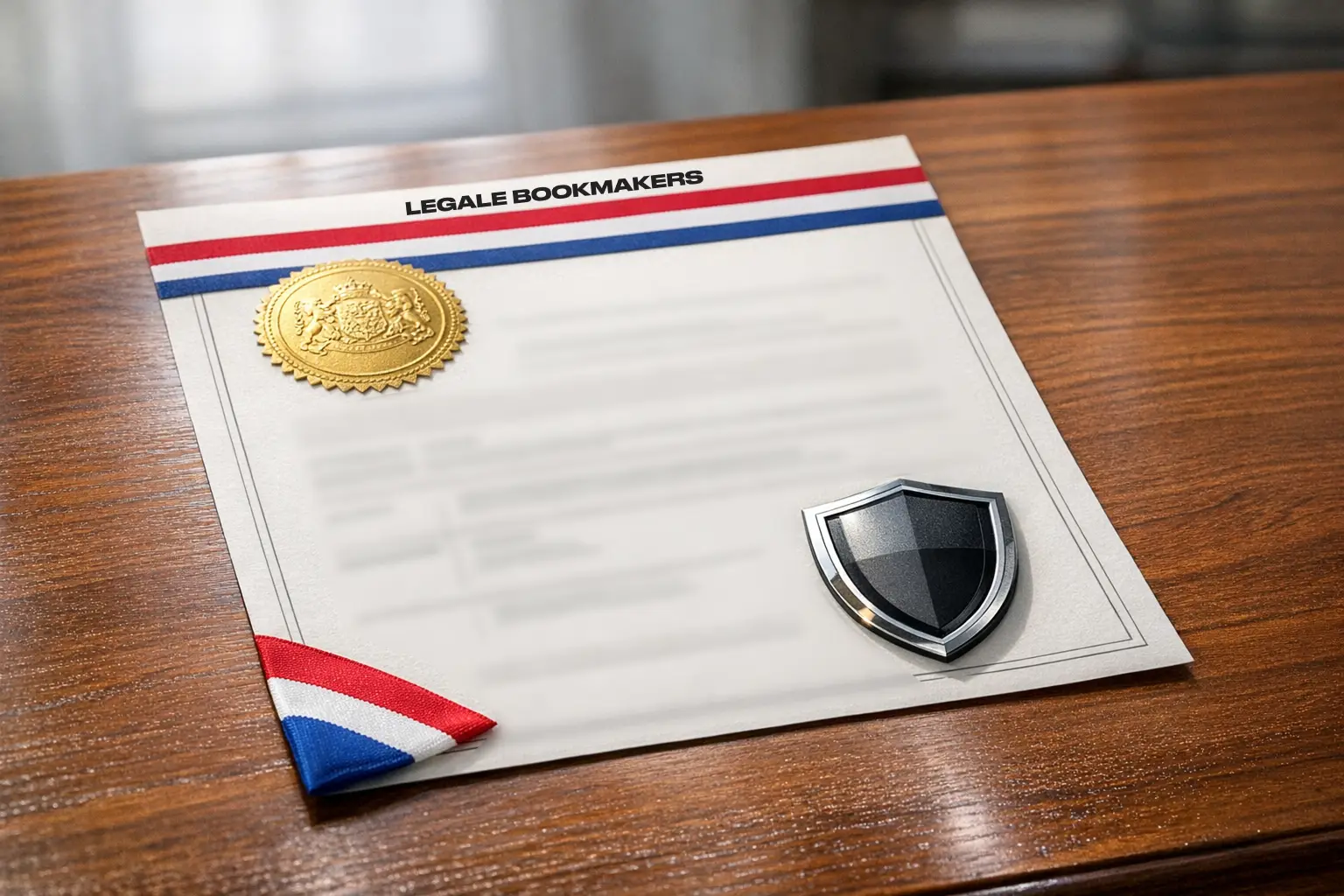 Officieel KSA-vergunningsdocument met Nederlandse beschermingswaarborg